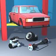Retro Garage - Car Mechanic Simulator v2.15.0 [MOD, Много денег]