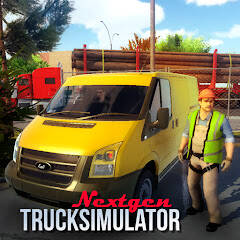 Nextgen: Truck Simulator v1.9.8.5 [MOD, Unlimited money]