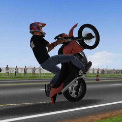 Moto Wheelie 3D v0.56 [MOD, Много денег]